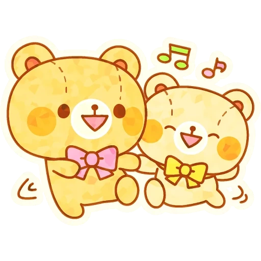 belat, rilak kuma, pola yang lucu, untuk membuat sketsa imut, pola sketsa lucu