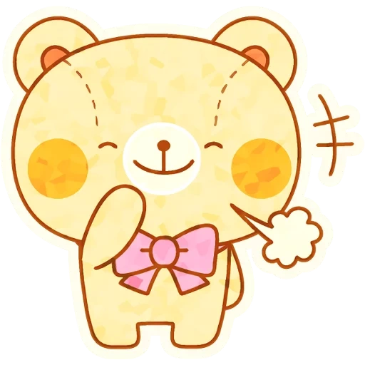 orso, i disegni sono carini, mishka rilalakum, disegni di kawaii, orso giapponese rilalakum