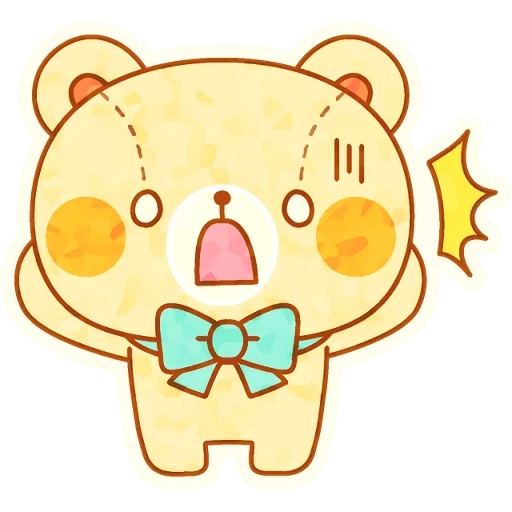 kawaii, chibi lindo, anime lindo, los dibujos de anime son lindos, bear japonés rilalakum