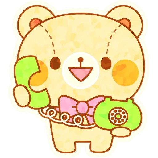 игрушка, рилаккума, мишка рилаккума, милые рисунки милые, японский медведь рилаккума