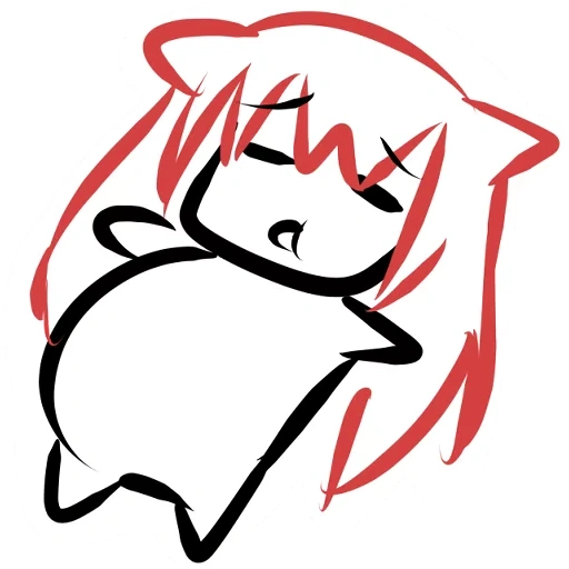 anime, umano, puni puni, anime cat, disegni anime