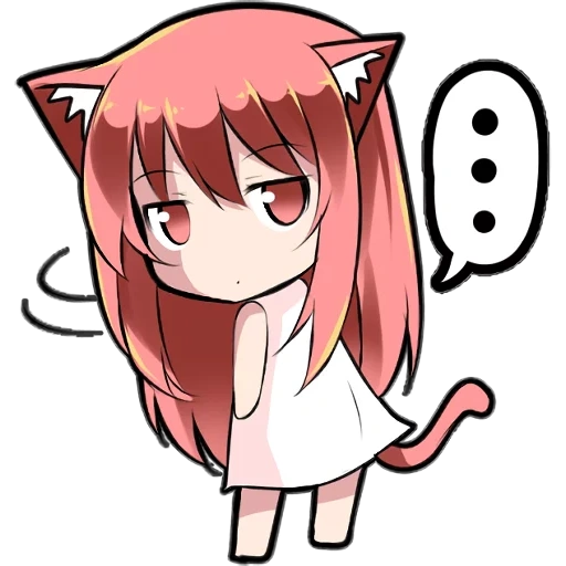 anime, anime de puniko, mukineko puniko, muki gato muy tímido