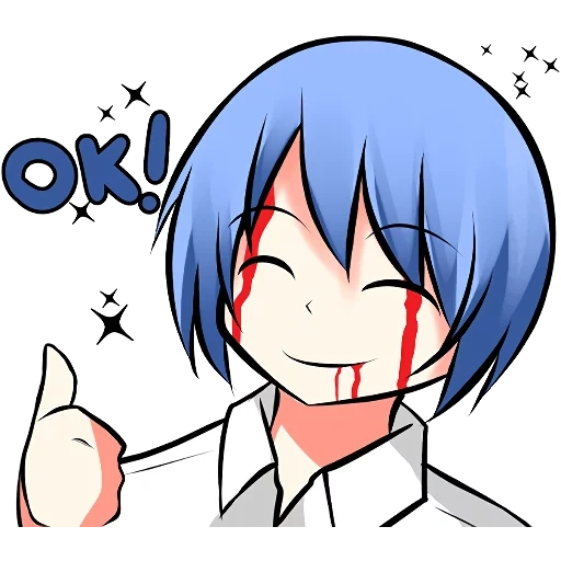 toouka, touka chan, rei ayanami chibi, puniko oleh catstudio, gambar anime yang indah