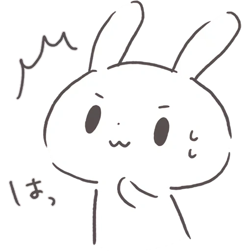coelho chibi, desenho de coelho, esboço do coelho, bunny desenho fofo, desenhos de coelhos fofos são fáceis