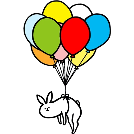 balão, bolas sryzovka, um desenho de balão, figura do balão, bolas de esboços de ar