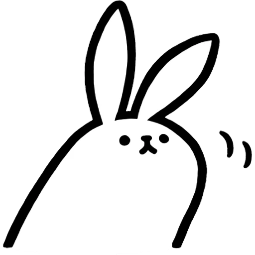 кролик, кролик заяц, кролик рисунок, срисовки зайчика, рисунки срисовки зайчики