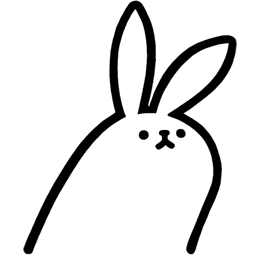 lapin, dessin de lapin, lapin rose, dessins sketch bunnies