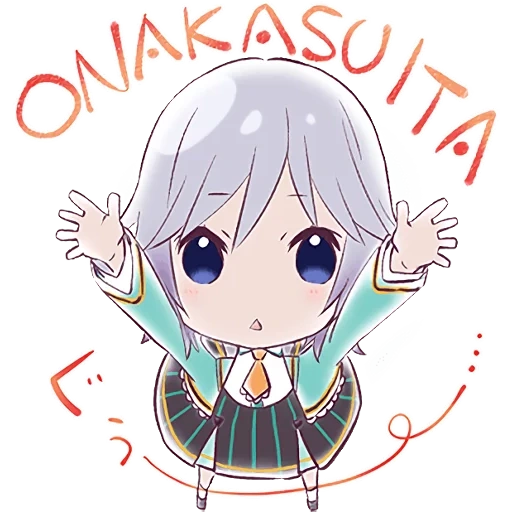 la parete rossa, sagiri chibi, i personaggi degli anime, chino cafu chibi