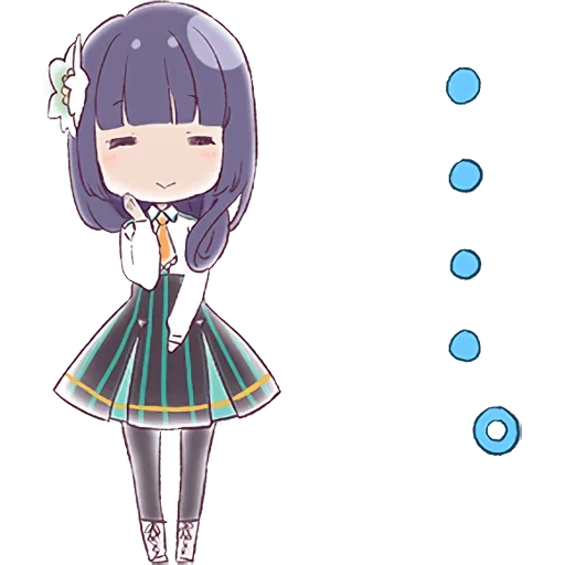 chibi, anime, anime chibi, hinata chibi, hinata hyuuga chibi kunst