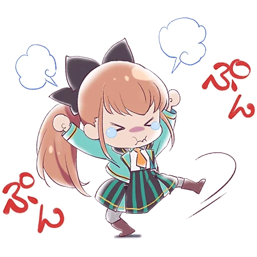 chibi, sanqu chibi, monica chibi, ddlc monica chibi, monica ddlk chibi