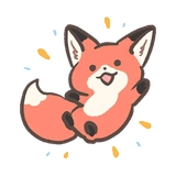 MINI Fluffy Red Fox & Friends @moe_sticker_bot