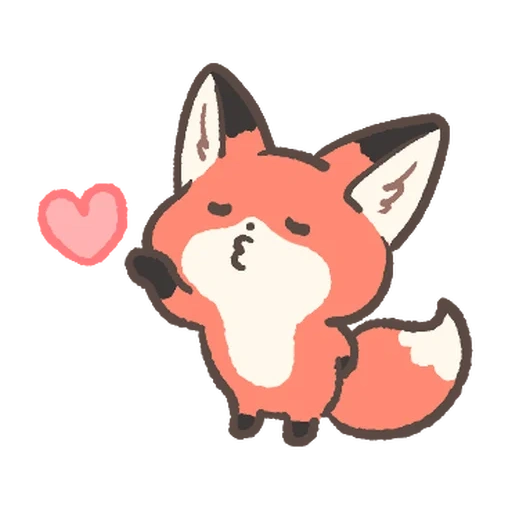 anime, duveteux, sweet fox
