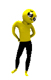 rzhumen, darkness, mr yuk, lemongrab, yellow mannequin