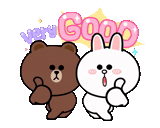 clipart, cony brown, line frends, linea amici, brovn frends