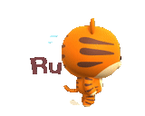 un giocattolo, tigre arancione, gatto sotto un'unità flash, giocattolo di tigre, tiger cat 3d model