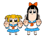 team epic, pop team epic, pop epic, pop team epic megane, pop team epic characters