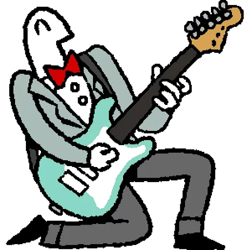 анимация гитарист, игра на гитаре, игра на электрогитаре, музыкант анимация, гитаристы