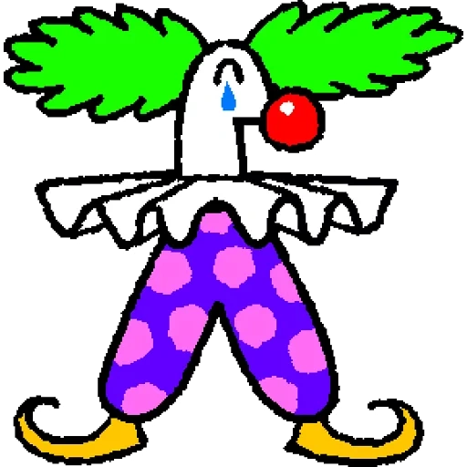 клоун, клоун рисунок, клоун жонглер, белый клоун, веселый клоун
