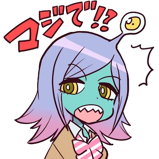 anime, arte anime, idee per anime, personaggio di anime, spazio patrol luluco midori