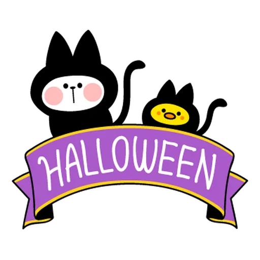cat, halloween, background halloween, happy halloween, children's halloween