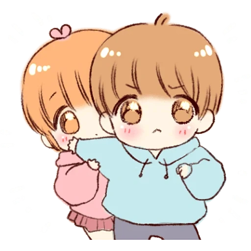 bts chibi, chibi, chibi bts jimin, lovely anime drawings, bts chibi jimin and taehyun