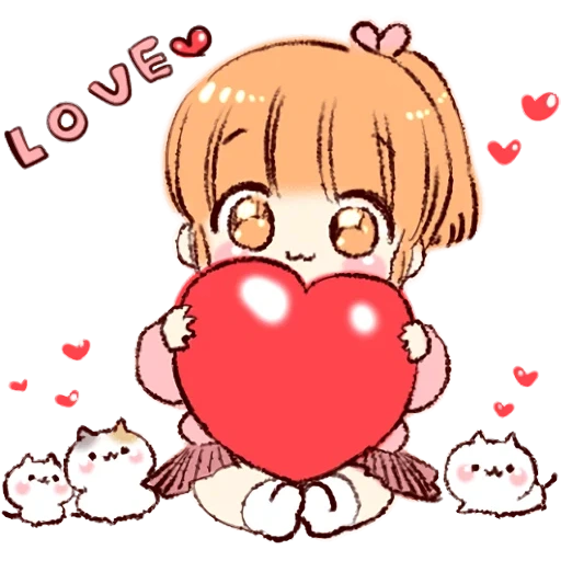 drawing, anime cute drawings, valentines from anime, anime drawings, anime love