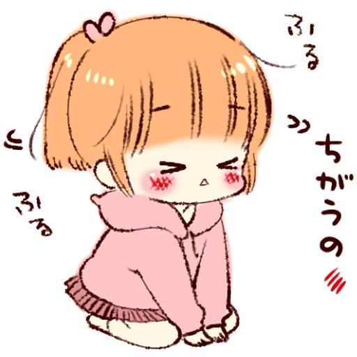 menggambar, gambar lucu anime, gambar lucu chibi, anime indah, anime yawns