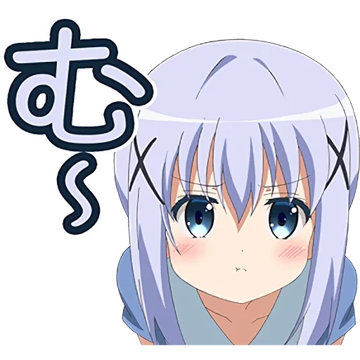 anime, anime, chino chan, anime mignon, personnages d'anime