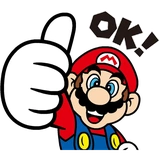 Talking Super Mario :: @line_stickers