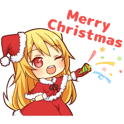 tanuki, selamat natal, karakter anime