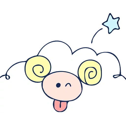 telegram sticker, клипарт, sheep, эмодзи стикеры, стикеры стикеры