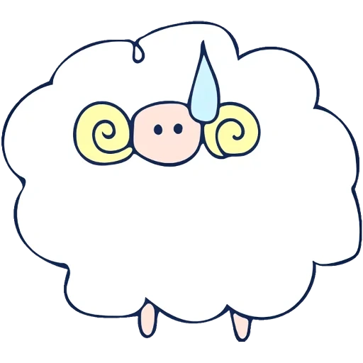 telegram sticker, sheep, stiker, клипарт, эмодзи стикеры