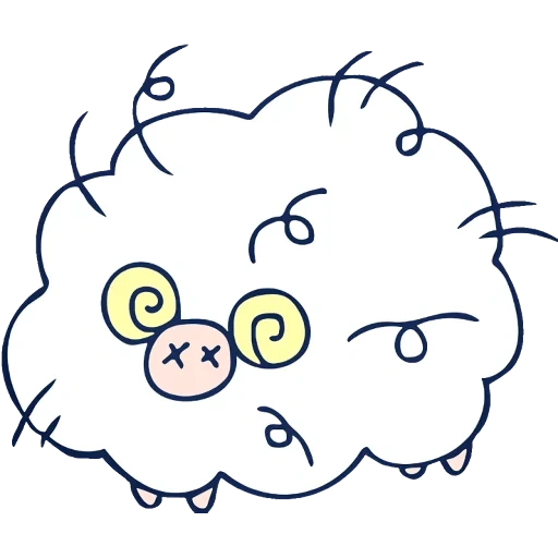 telegram sticker, рисунок, stiker, стикеры, sheep