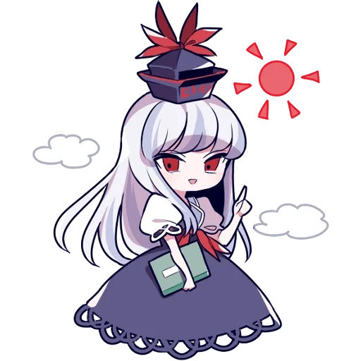 chibi, chibi anime, touhou projekt, shalletear bloodboden chibi