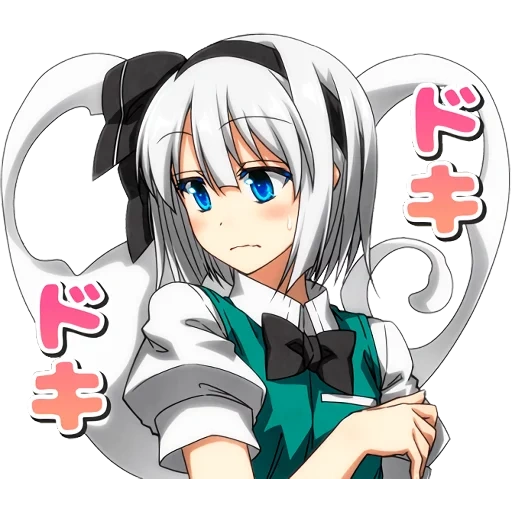 konpaku youmu, аниме арты, аниме арта, youmu konpaku sazanami mio, аниме