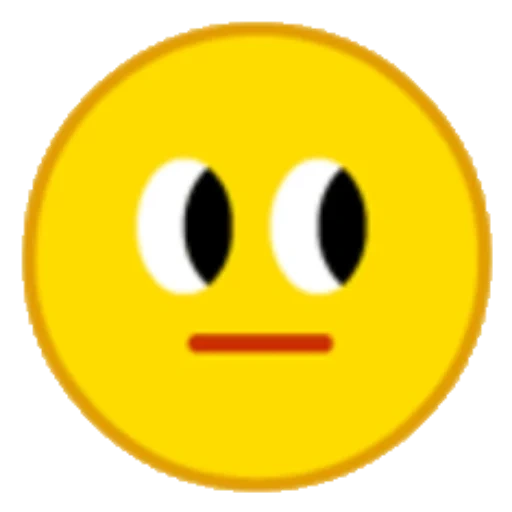 emoji, a sly smiling face, yellow smiling face, smiling face, neutral smiling face