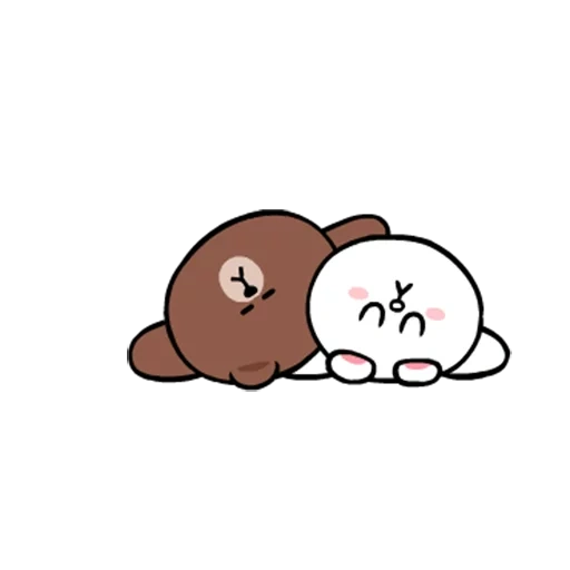 милые, cony brown, line friends, медведь милый, милые рисунки