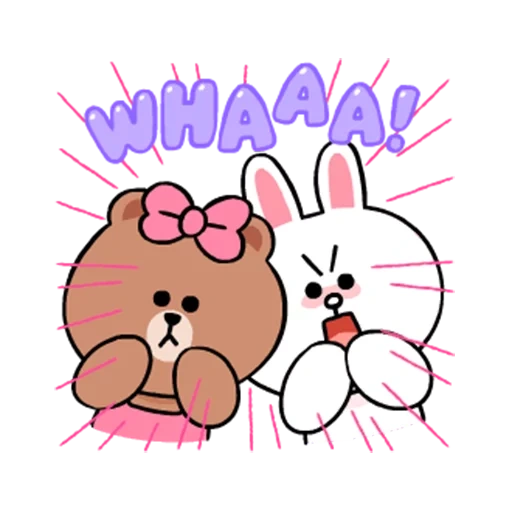 lovely, line friends, kawaii drawings, lovely hearts, line cony and brown