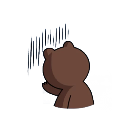 bear, the bear is cute, bear brown, offended bear, offended bear cub