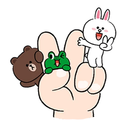 line, мими неко, браун френдс, line friends, браун лайн френдс