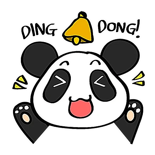 panda, panda, panda, panda es querido, dibujo de panda