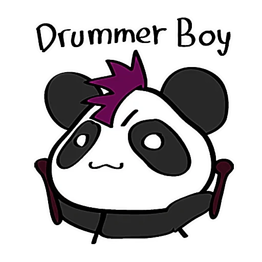 panda, panda, panda, panda es querido, bocetos de panda