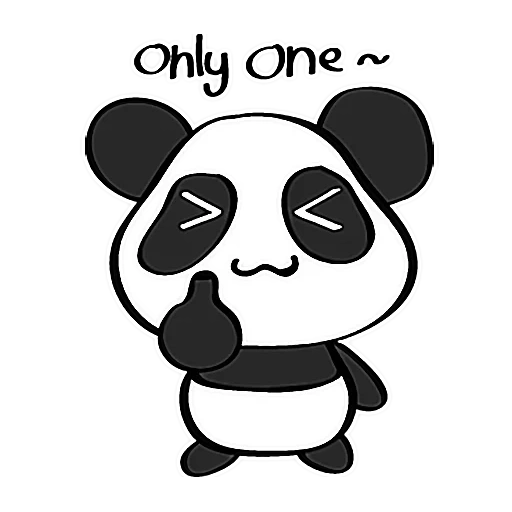панда, panda, милая панда, привет панда, панда рисунок изи
