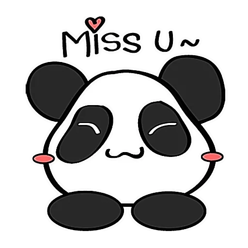 panda, panda love, panda smiley, panda mignon, patterns de panda mignons