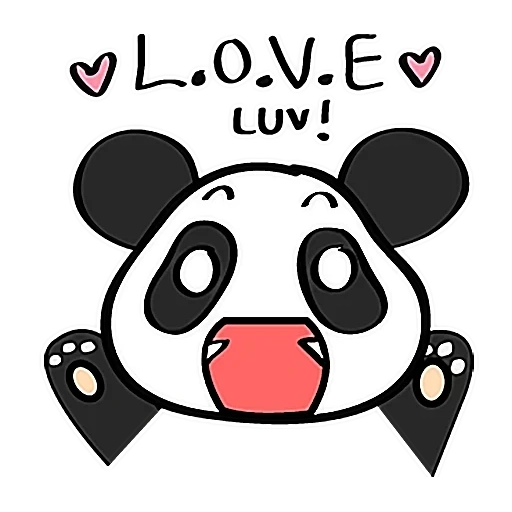 panda manis, gambar panda lucu, gambar sketsa pandochka, gambar lucu sketsa panda, gambar kawaii sketsa panda