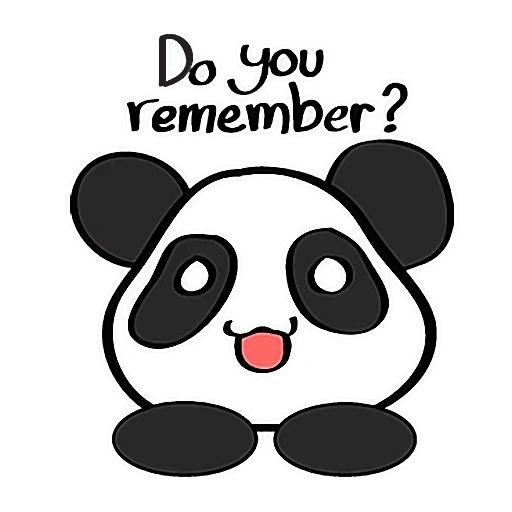 dibujo de panda, los dibujos de panda son lindos, dibujo de panda, dibujos de bosquejar pandochka, dibujos de kawaii sketch panda