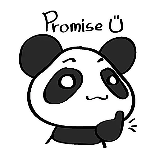 panda, panda, salut panda, stickers panda, croquis de pandochka