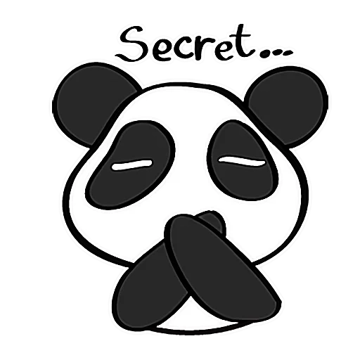 modello di panda, panda adesivi, panda modello scorpione, schizzo modello panda, schizzo di pandochka