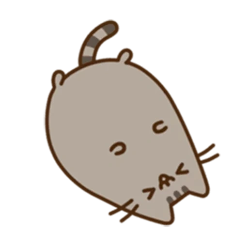 pushin, pusheen, pusing kucing, kucing pujin, kesedihan kucing pujin