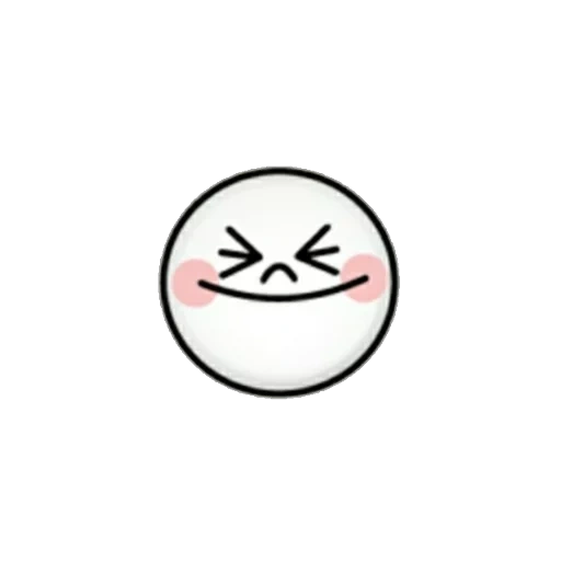 badge, line smiling face, circular icon, line friends moon